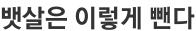 뱃살은 이렇게 뺀다