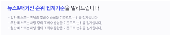 순위 집계 기준